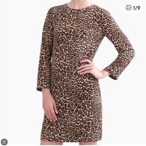 NWT, J.Crew Leopard Shift Dress: Timeless, Classic, Sophisticated.